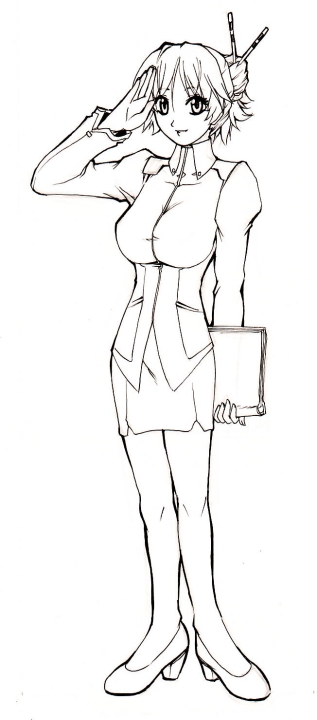 Reporting for duty!
