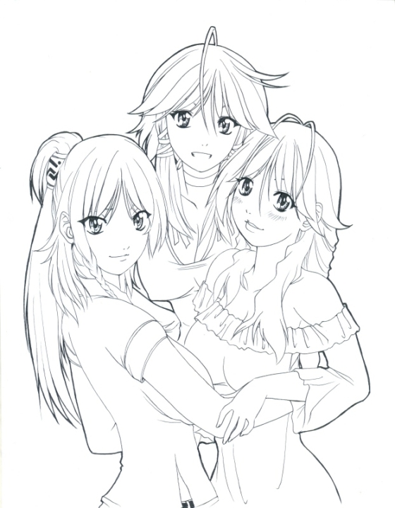Ashley, Linka, and Sophie
