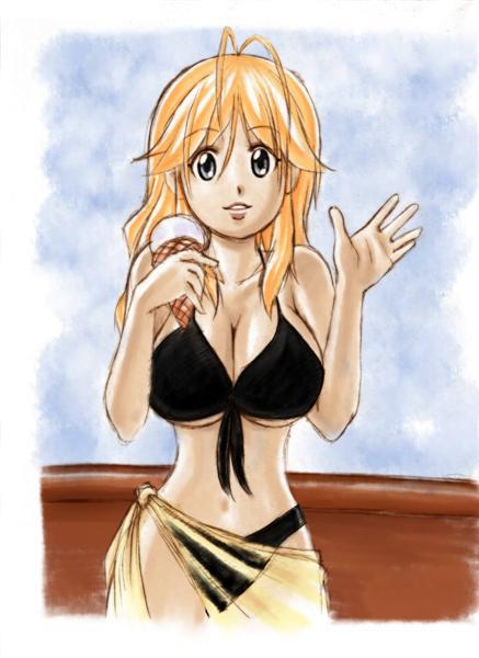 Summer Sophie (colorized)

