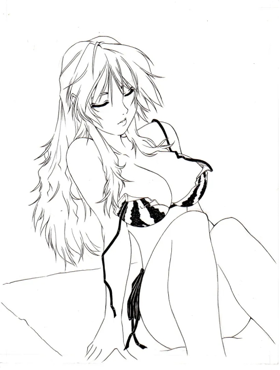 Watermelon Bikini (inked)
