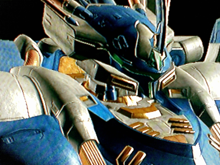Apex's Head close-up view

